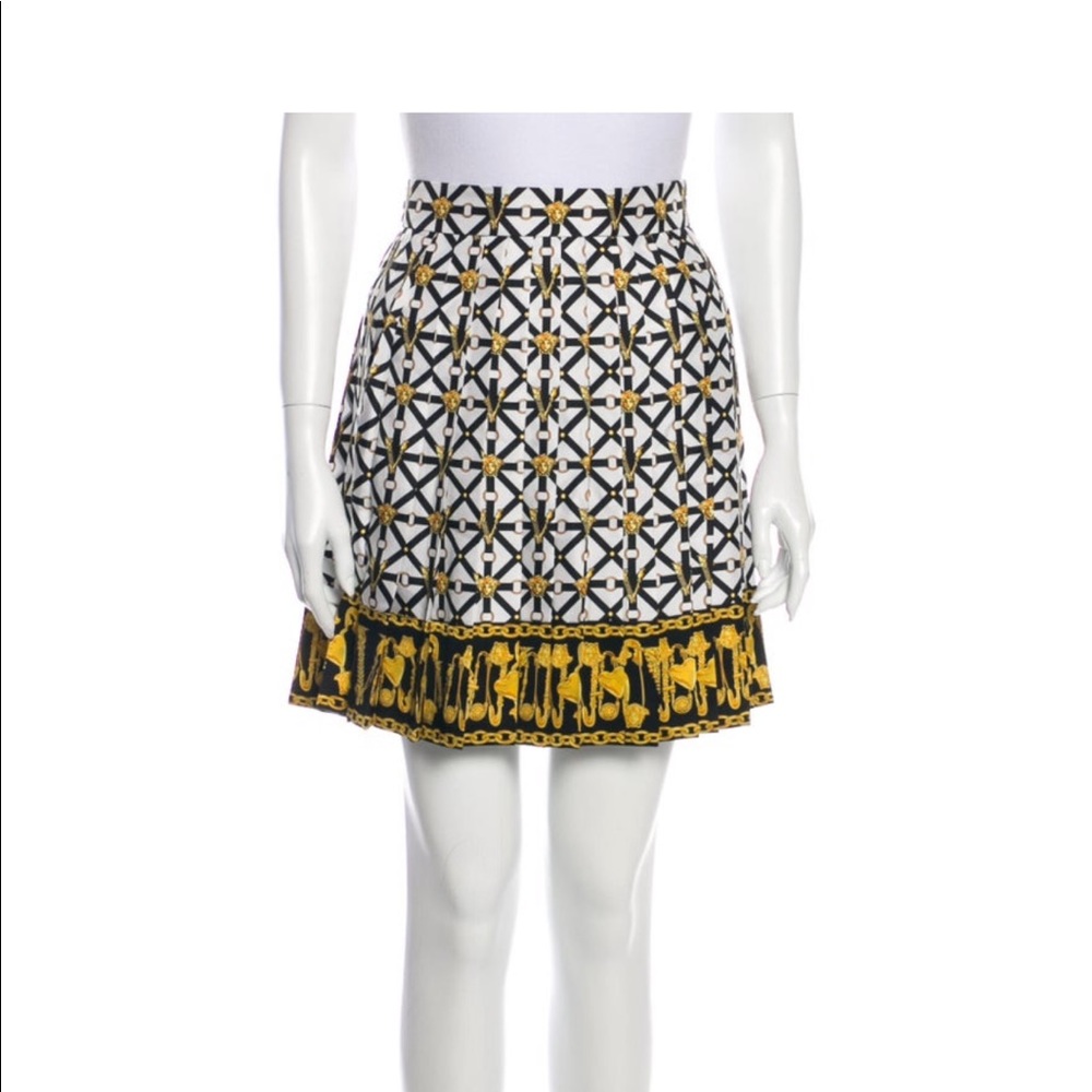 Versace silk skirt